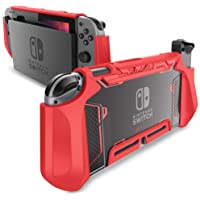 Mumba Funda acoplable para Nintendo Switch- Case Funda protectora TPU Grip funda de agarre compatible con la consola de…